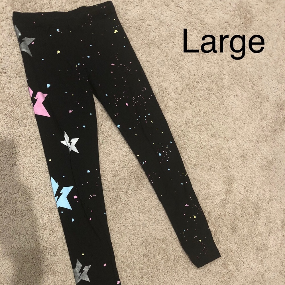 Flowers by Zoe leggings size L